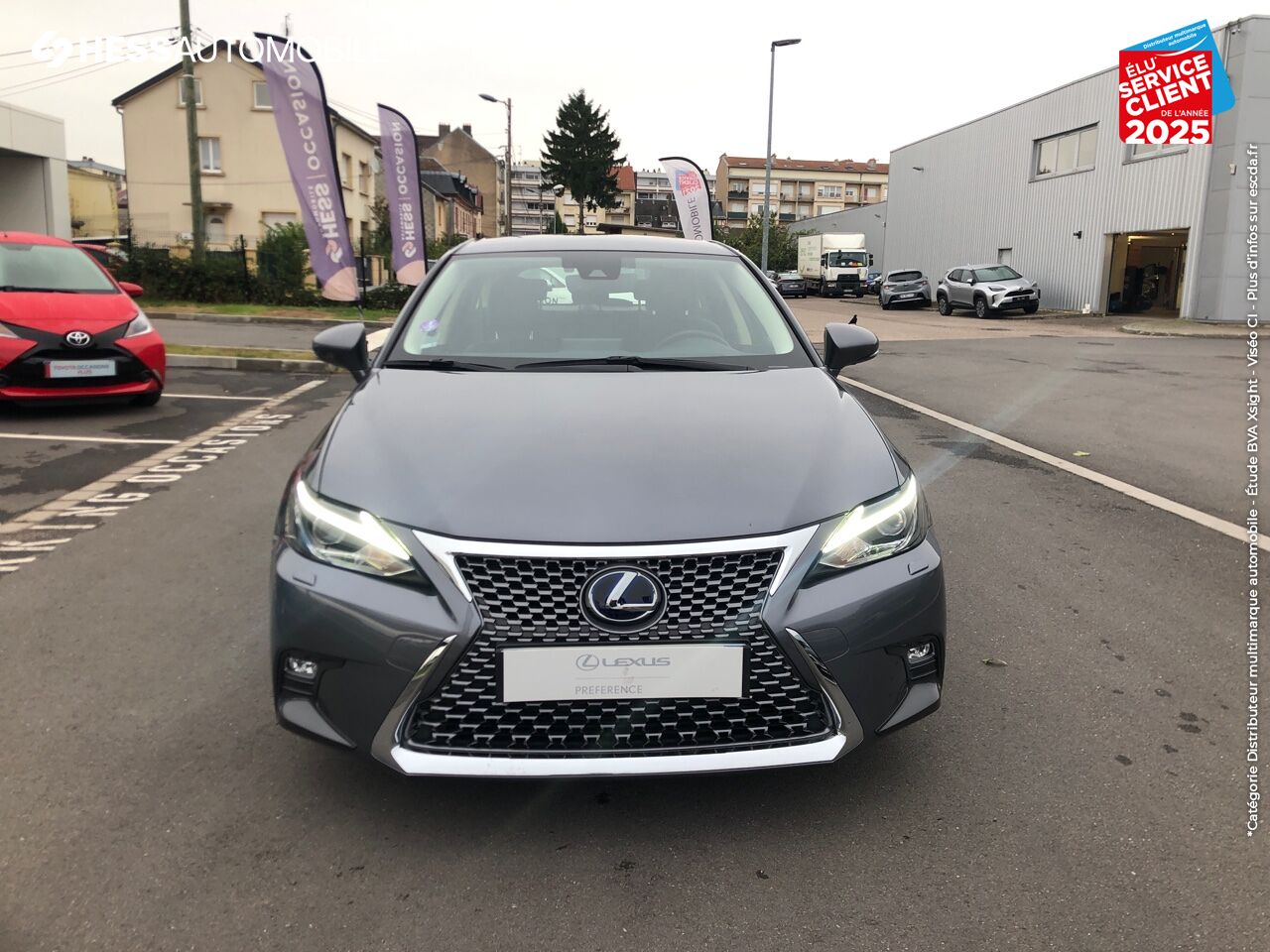 Véhicule d'occasion LEXUS CT 200H PACK BUSINESS MY19 EURO6D-T GPS CAMERA LED chez Lexus Metz