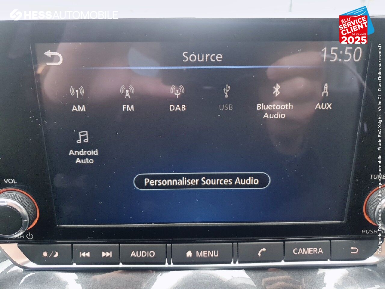 Véhicule d'occasion NISSAN JUKE 1.0 DIG-T 117CH ACENTA 1ERE MAIN CAMERA LED chez Nissan Dijon