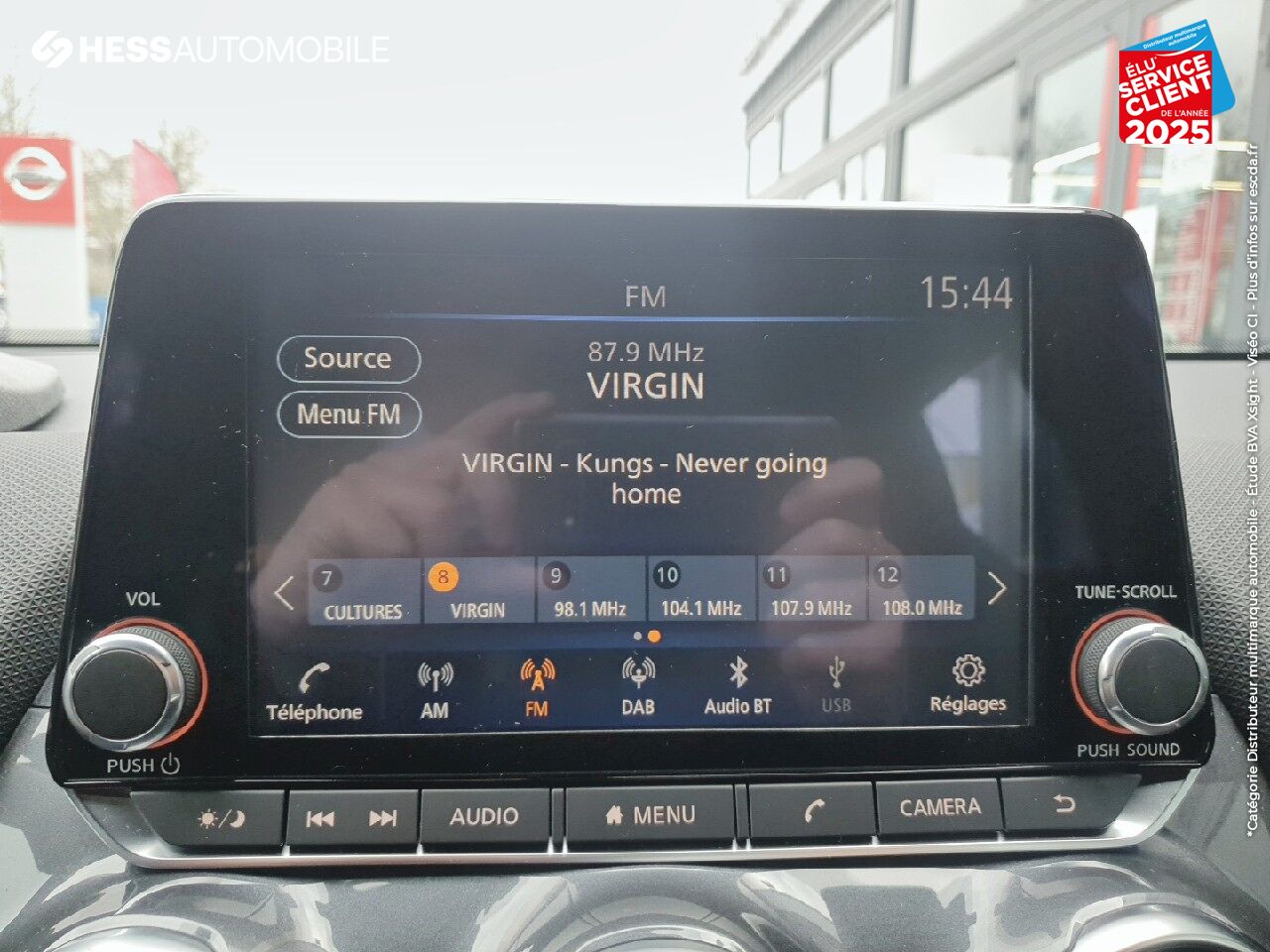 Véhicule d'occasion NISSAN JUKE 1.0 DIG-T 117CH ACENTA 1ERE MAIN CAMERA LED chez Nissan Dijon