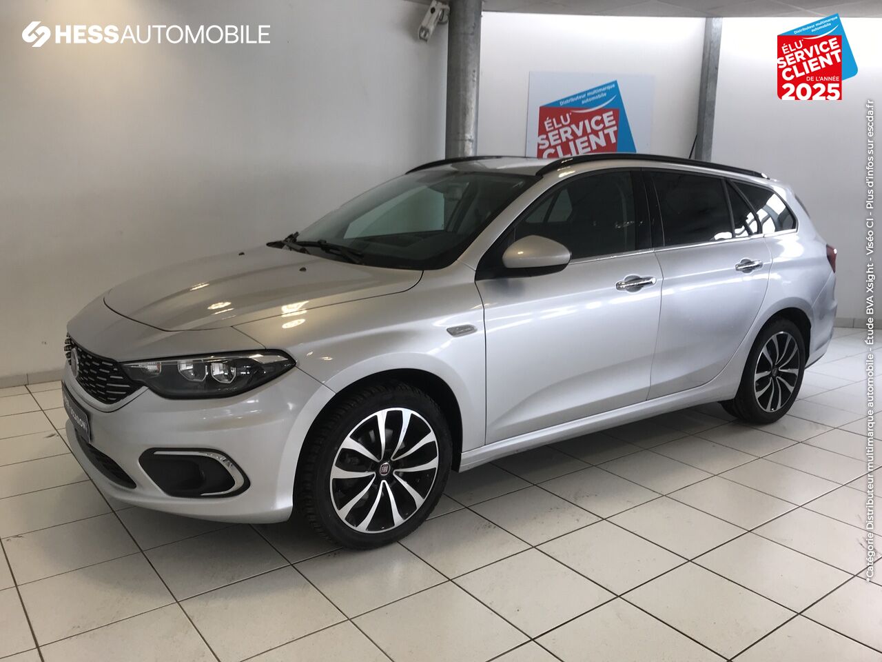 Véhicule d'occasion FIAT TIPO SW 1.6 MULTIJET 120CH LOUNGE S/S DCT GPS CAMERA chez Fiat Besançon