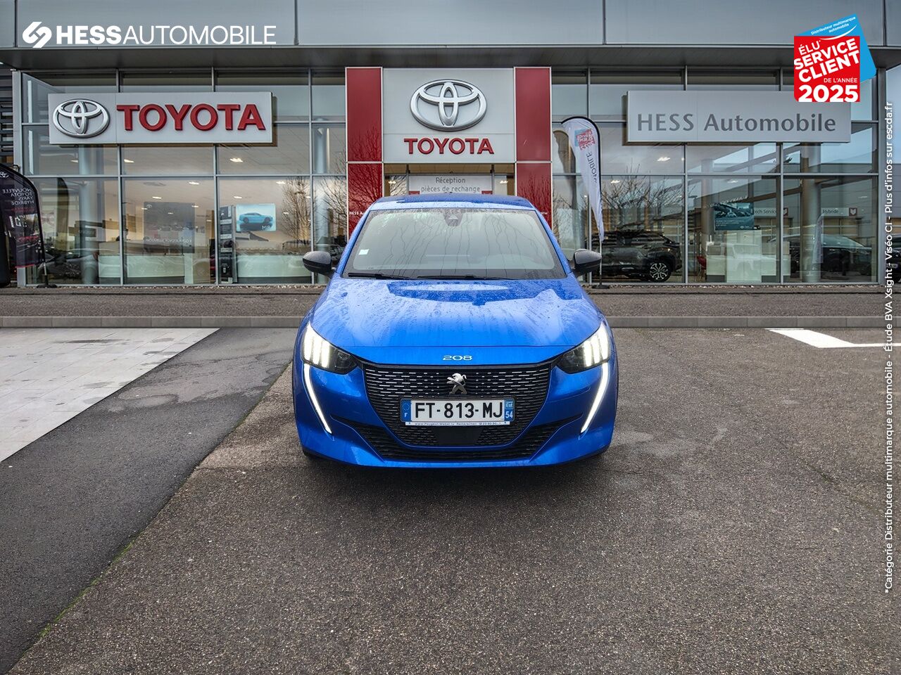 Véhicule d'occasion PEUGEOT 208 1.2 PURETECH 130CH S/S GT LINE EAT8 SIEGES CHAUF GPS CAMERA chez Renault Colmar