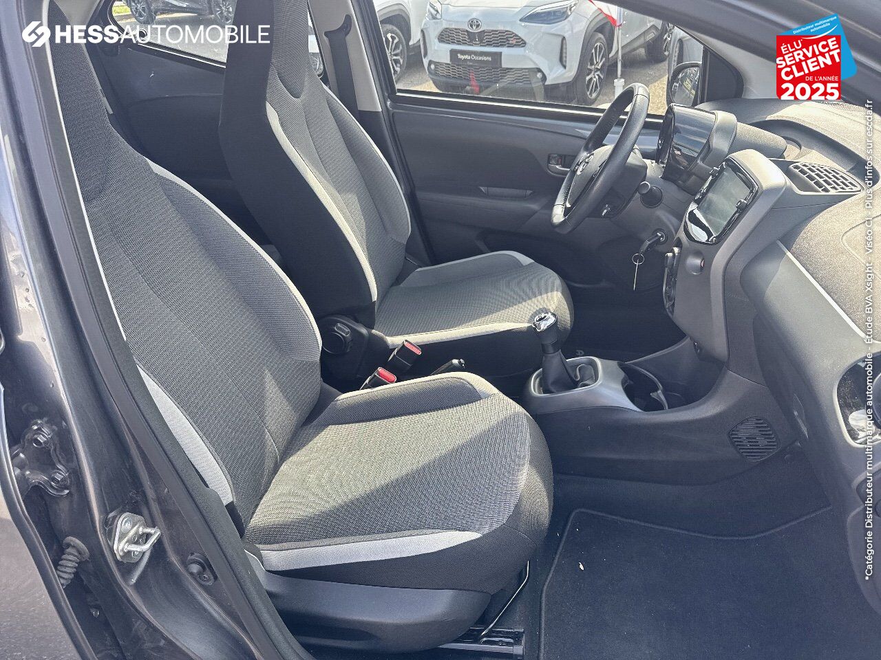 Véhicule d'occasion TOYOTA AYGO 1.0 VVT-I 72CH X-PLAY 5P MY21 chez Renault Colmar