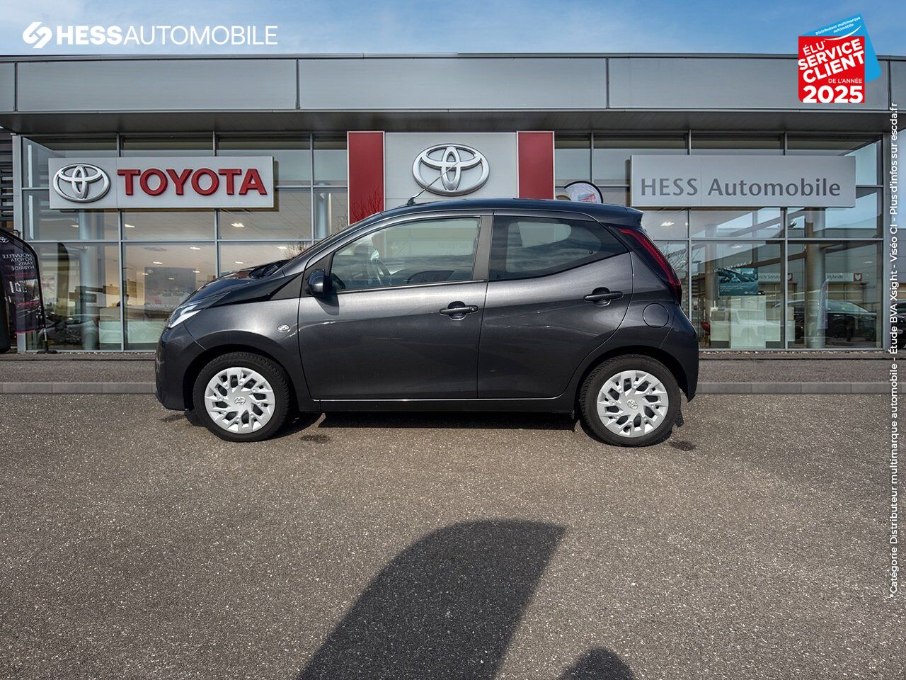 Véhicule d'occasion TOYOTA AYGO 1.0 VVT-I 72CH X-PLAY 5P MY21 chez Renault Colmar