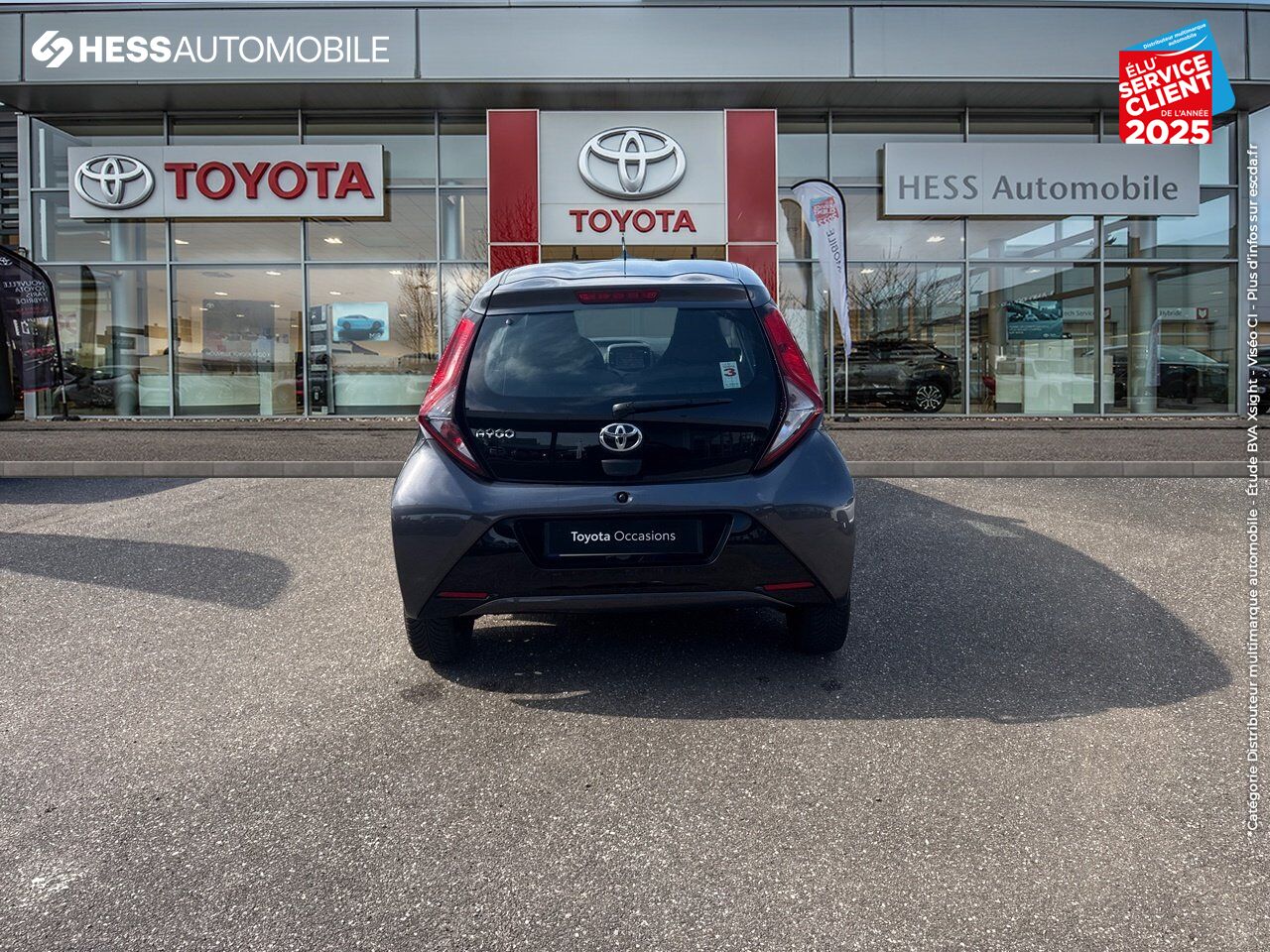 Véhicule d'occasion TOYOTA AYGO 1.0 VVT-I 72CH X-PLAY 5P MY21 chez Renault Colmar