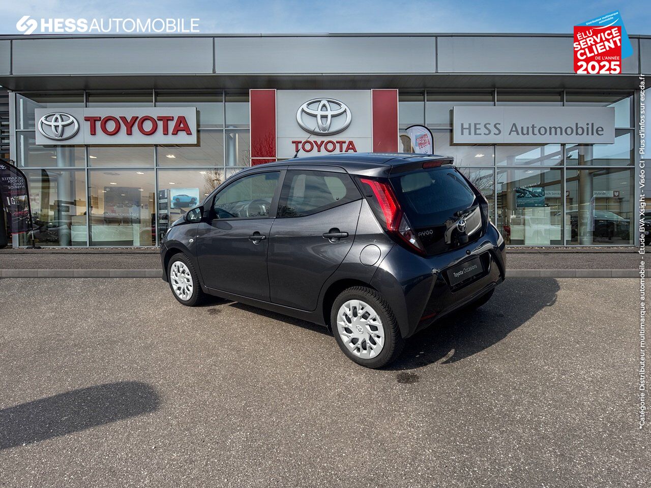 Véhicule d'occasion TOYOTA AYGO 1.0 VVT-I 72CH X-PLAY 5P MY21 chez Renault Colmar