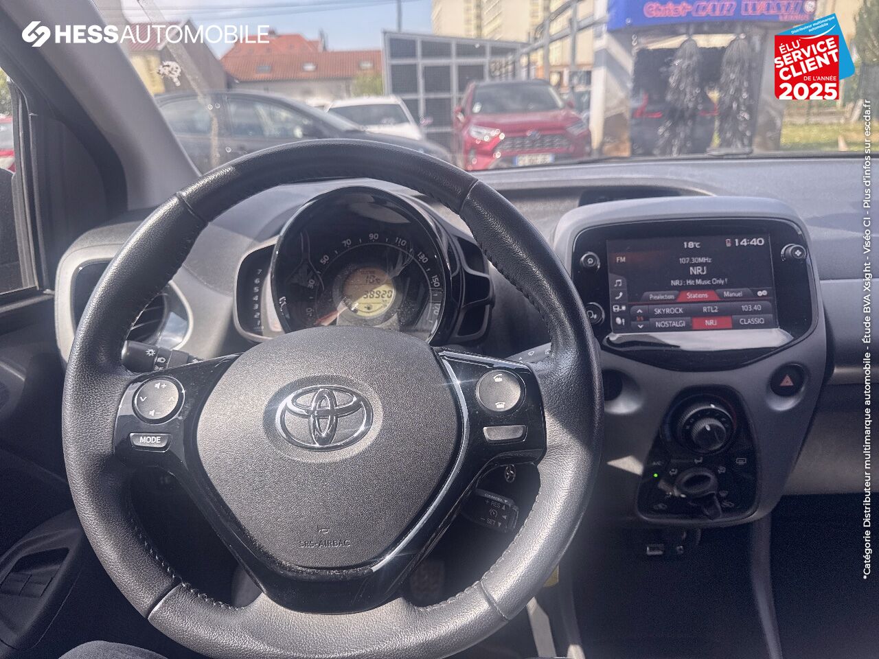 Véhicule d'occasion TOYOTA AYGO 1.0 VVT-I 72CH X-PLAY 5P MY21 chez Renault Colmar
