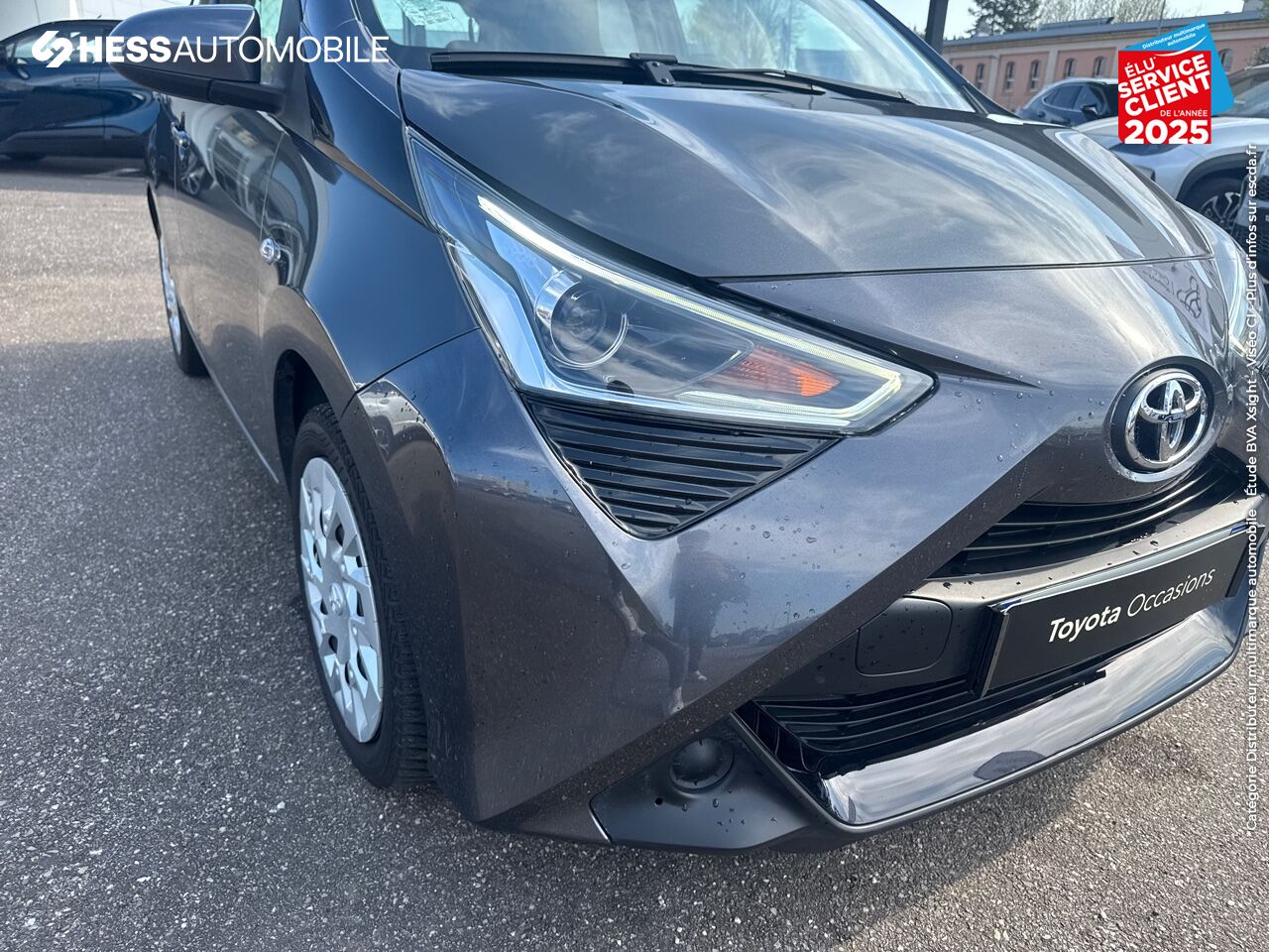 Véhicule d'occasion TOYOTA AYGO 1.0 VVT-I 72CH X-PLAY 5P MY21 chez Renault Colmar