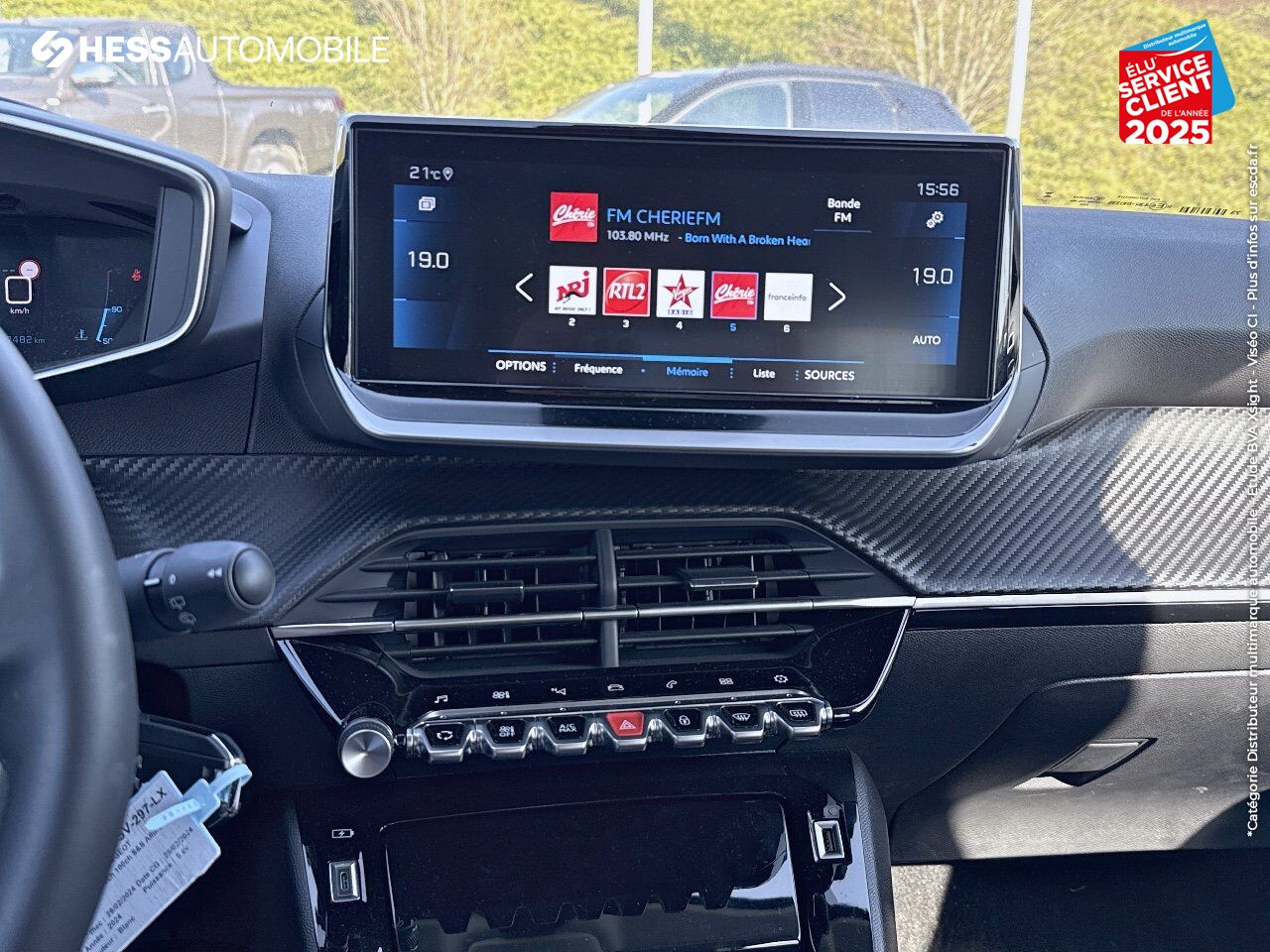 Véhicule d'occasion PEUGEOT 208 1.2 PURETECH 100CH S/S ALLURE PACK GPS CAMERA CARPLAY chez Renault Sélestat