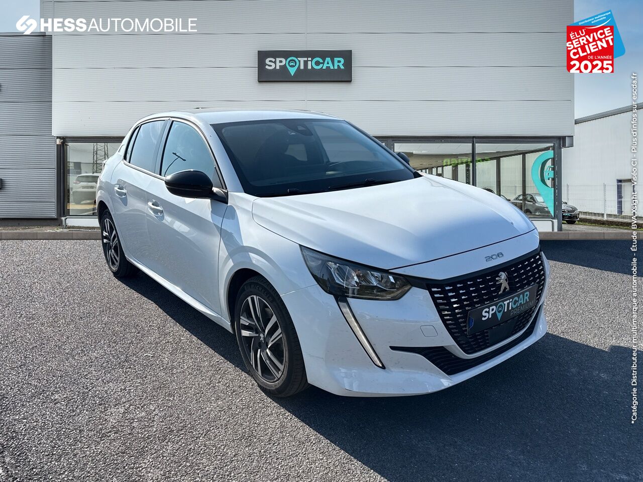Véhicule d'occasion PEUGEOT 208 1.2 PURETECH 100CH S/S ALLURE PACK GPS CAMERA CARPLAY chez Renault Sélestat