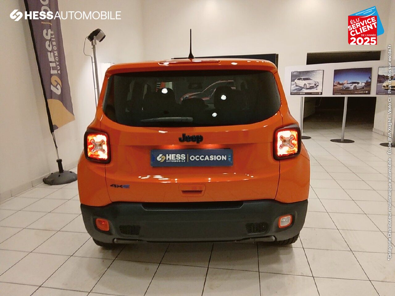 Véhicule d'occasion JEEP RENEGADE 1.3 GSE T4 190CH 4XE BROOKLYN EDITION AT6 MY21 GPS RADAR AR chez Fiat Strasbourg