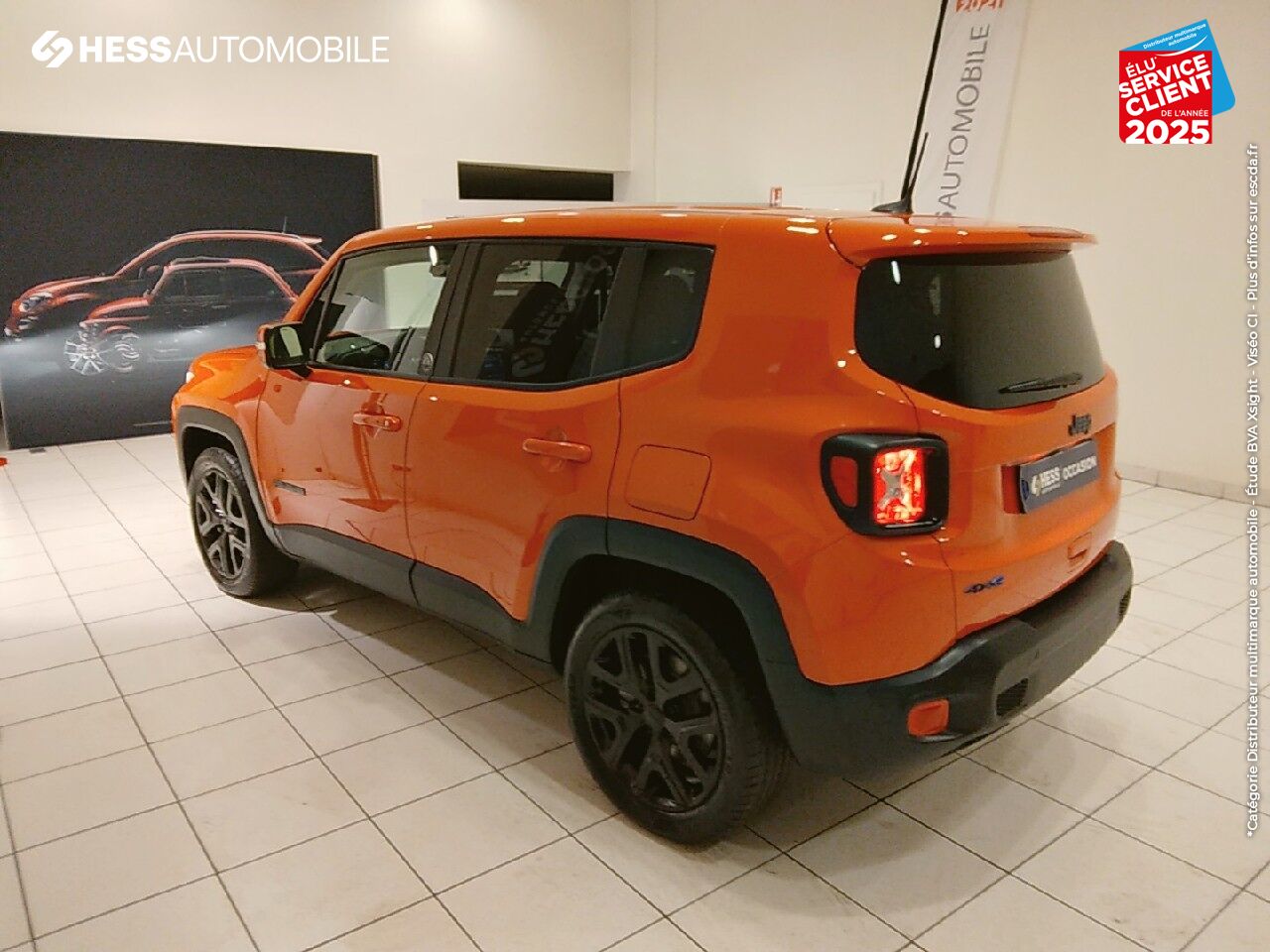 Véhicule d'occasion JEEP RENEGADE 1.3 GSE T4 190CH 4XE BROOKLYN EDITION AT6 MY21 GPS RADAR AR chez Fiat Strasbourg