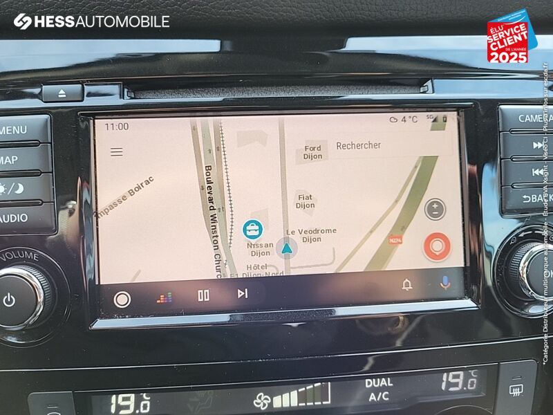 Véhicule d'occasion NISSAN QASHQAI 1.5 DCI 115CH N-CONNECTA DCT 2019 EURO6-EVAP TPANO GPS CAM360 CAR PLAY chez Nissan Beaune