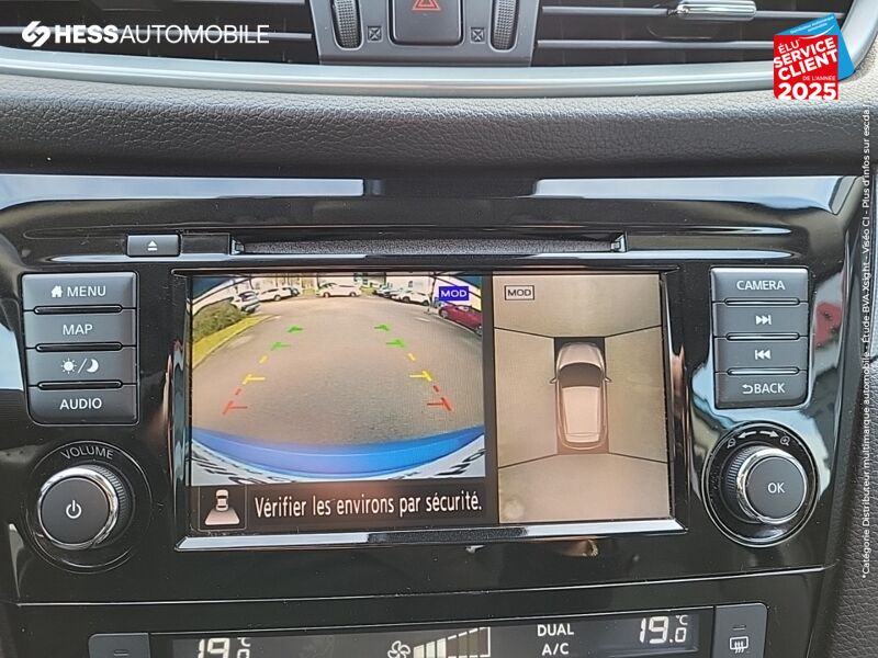 Véhicule d'occasion NISSAN QASHQAI 1.5 DCI 115CH N-CONNECTA DCT 2019 EURO6-EVAP TPANO GPS CAM360 CAR PLAY chez Nissan Beaune