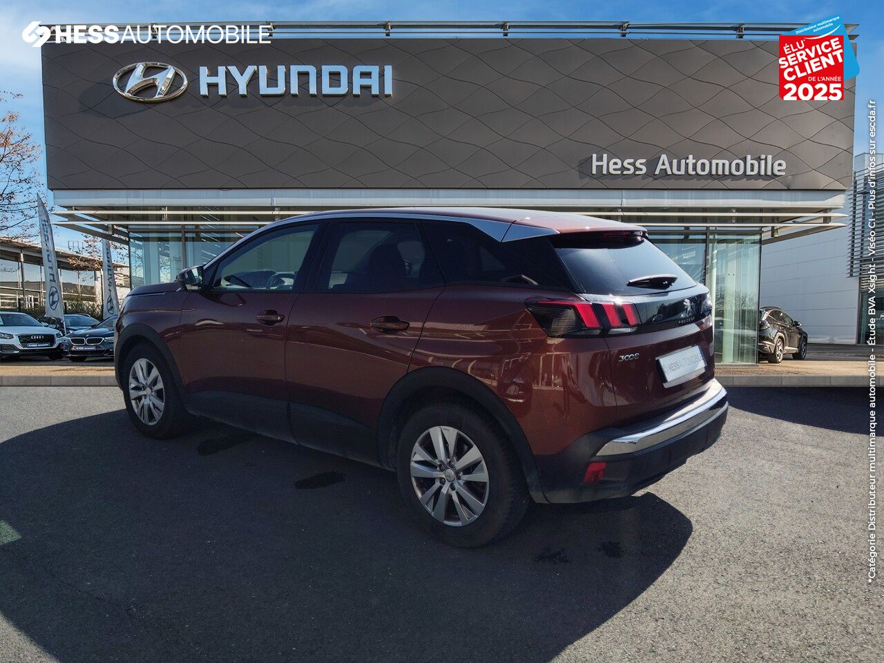 Véhicule d'occasion PEUGEOT 3008 1.2 PURETECH 130CH ACTIVE BUSINESS S/S EAT6 GPS chez Renault Saint-Louis