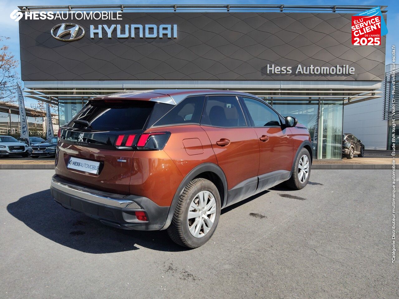 Véhicule d'occasion PEUGEOT 3008 1.2 PURETECH 130CH ACTIVE BUSINESS S/S EAT6 GPS chez Renault Saint-Louis