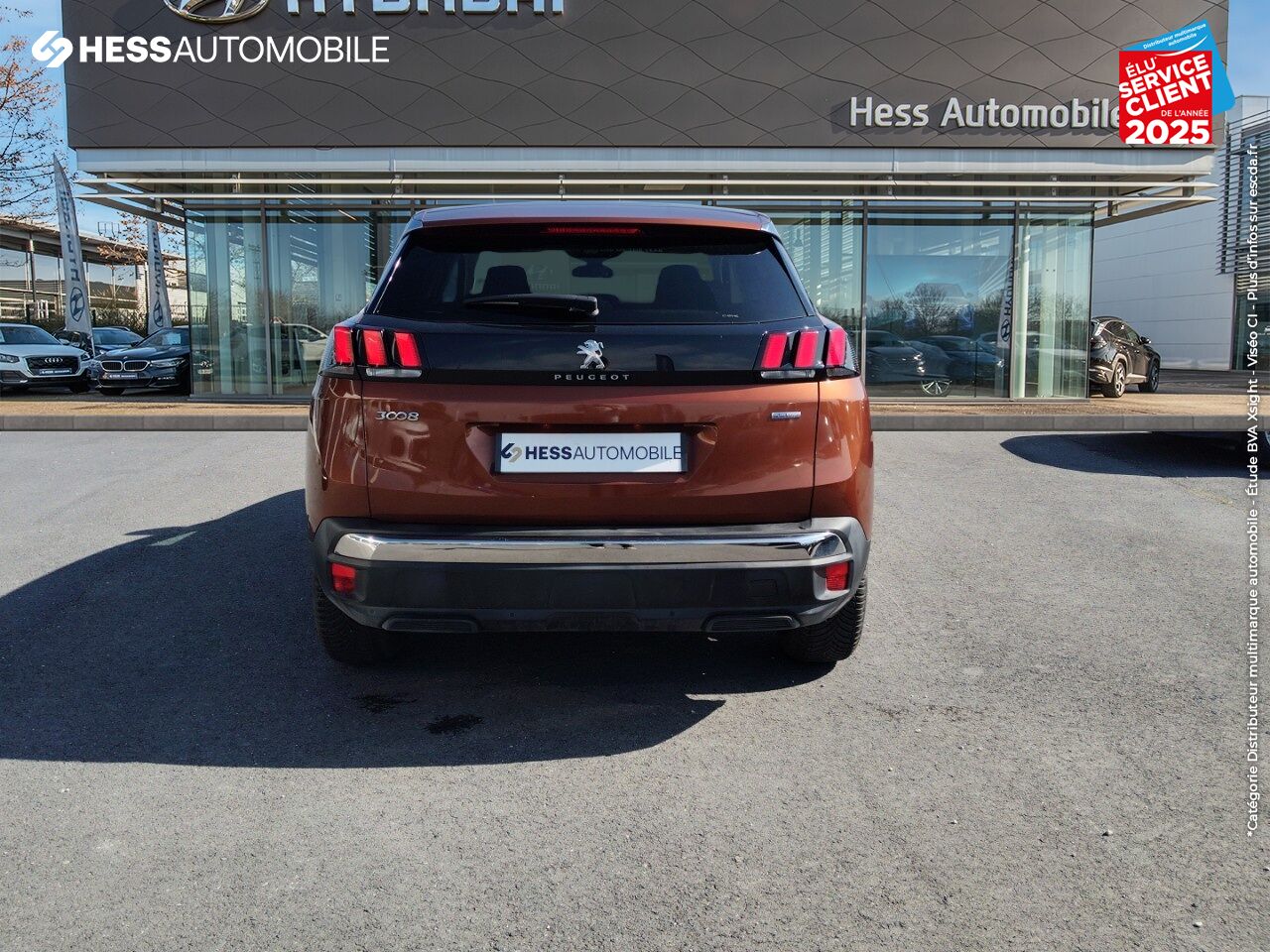 Véhicule d'occasion PEUGEOT 3008 1.2 PURETECH 130CH ACTIVE BUSINESS S/S EAT6 GPS chez Renault Saint-Louis