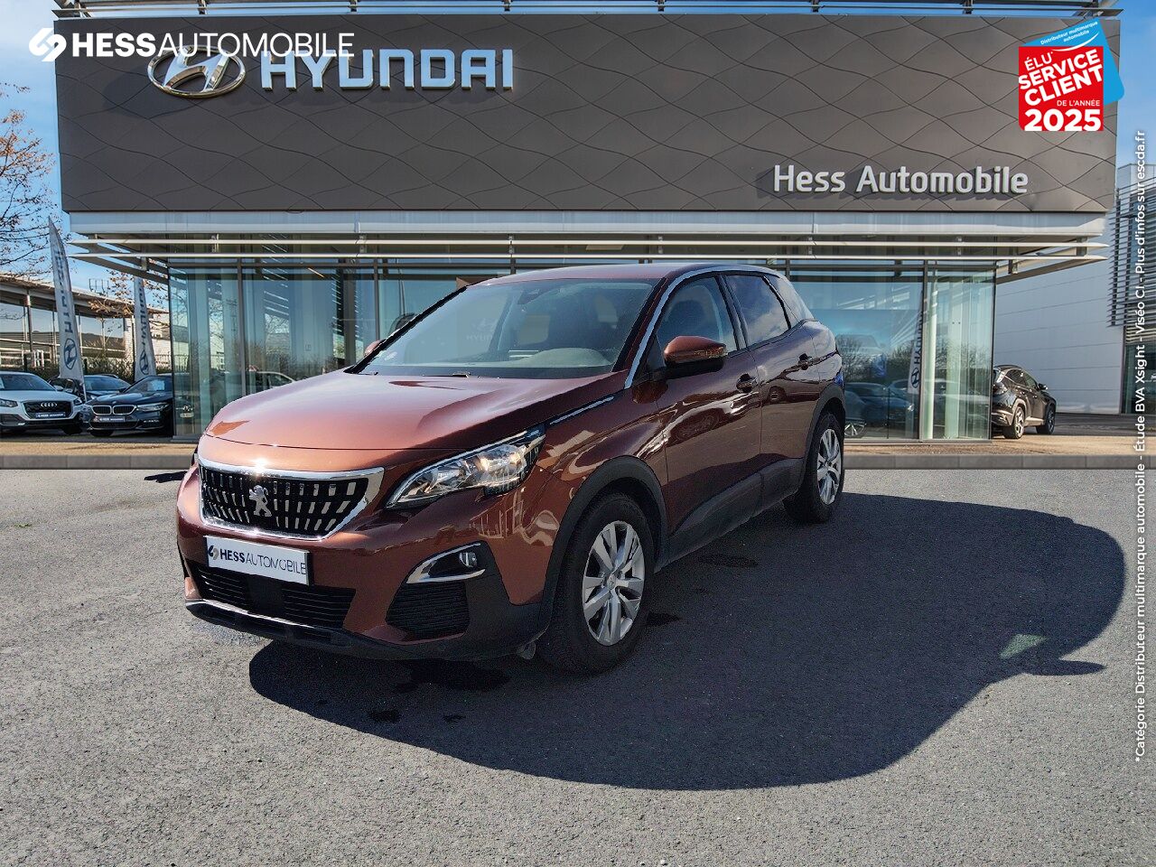 Véhicule d'occasion PEUGEOT 3008 1.2 PURETECH 130CH ACTIVE BUSINESS S/S EAT6 GPS chez Renault Saint-Louis