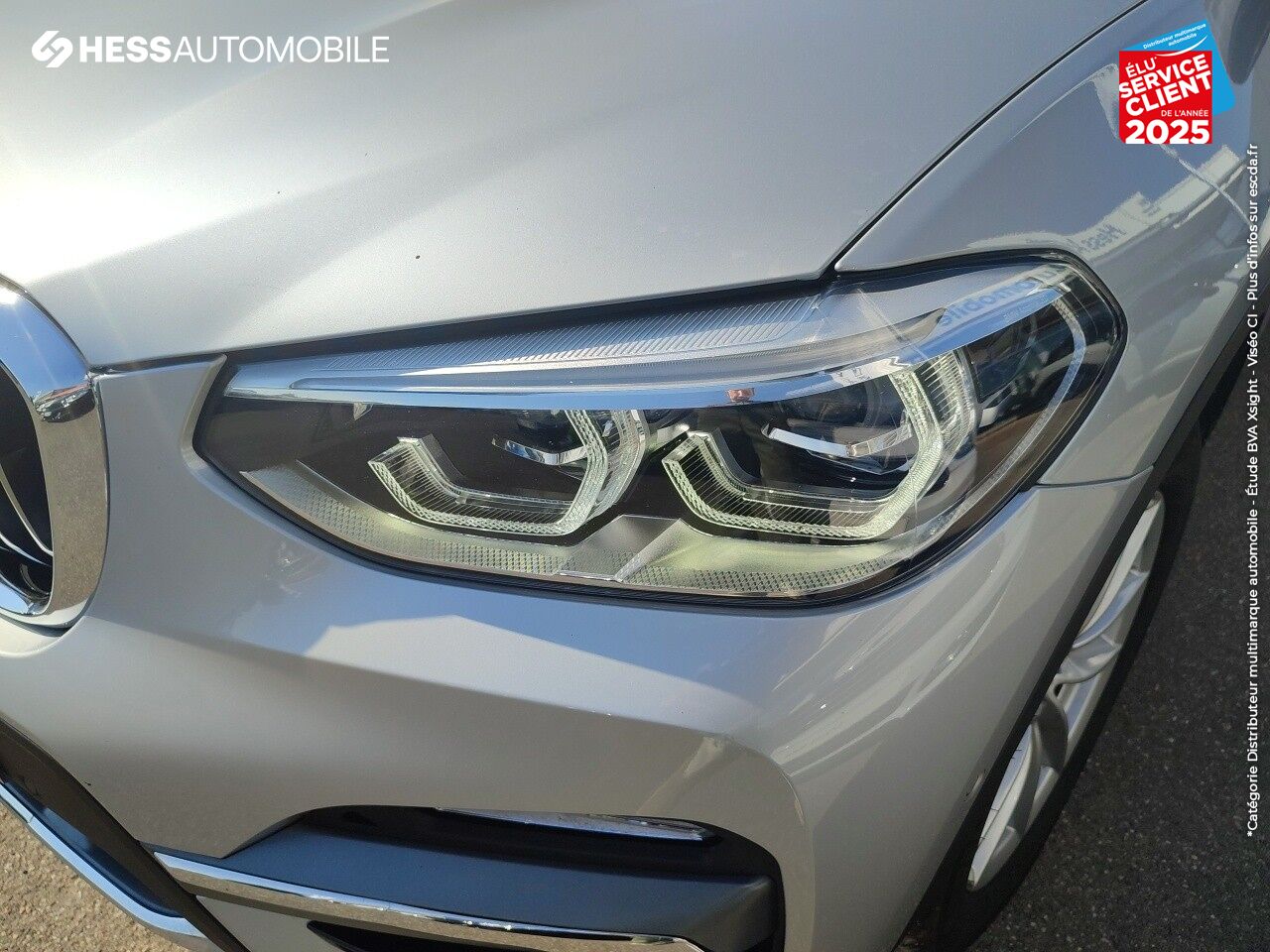 Véhicule d'occasion BMW X3 XDRIVE30IA 252CH LUXURY EURO6D-T chez BMW Besançon