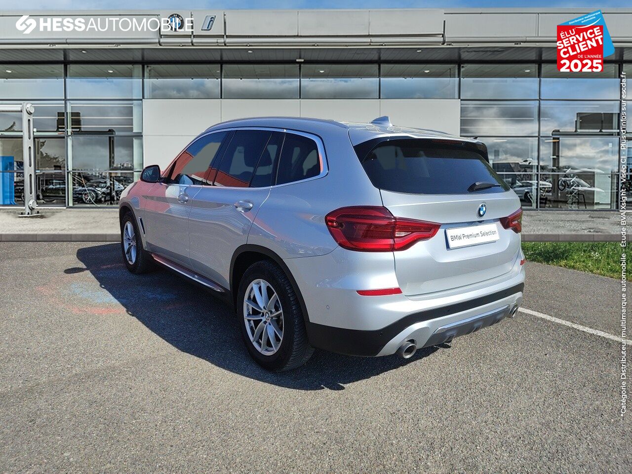 Véhicule d'occasion BMW X3 XDRIVE30IA 252CH LUXURY EURO6D-T chez BMW Besançon
