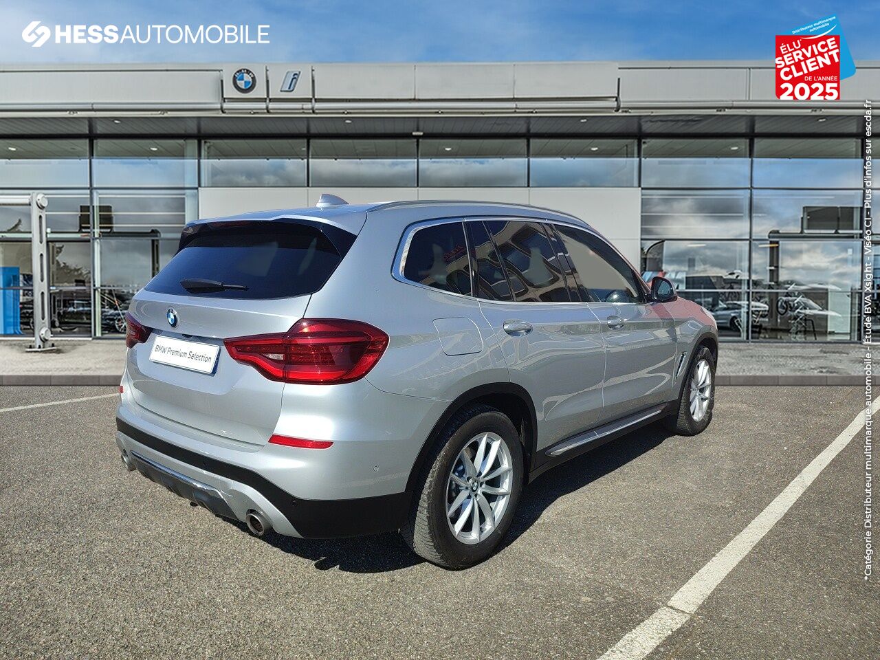 Véhicule d'occasion BMW X3 XDRIVE30IA 252CH LUXURY EURO6D-T chez BMW Besançon