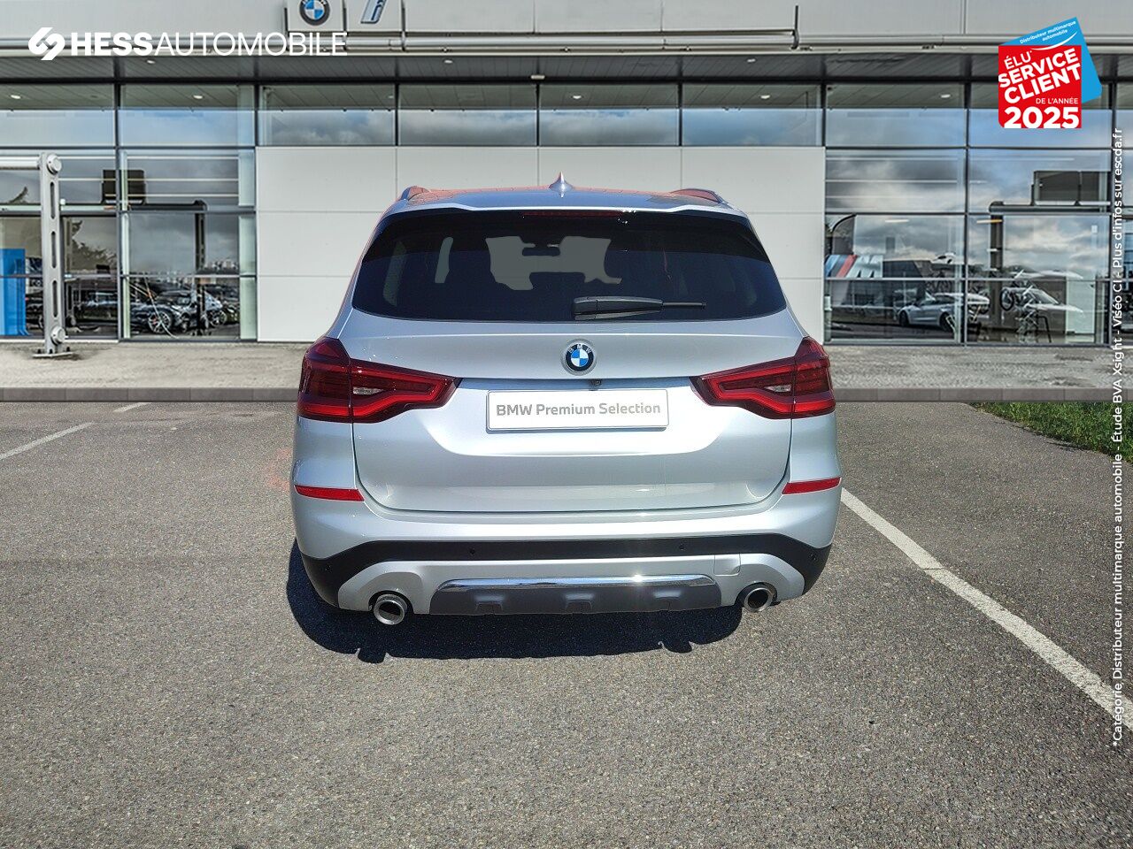 Véhicule d'occasion BMW X3 XDRIVE30IA 252CH LUXURY EURO6D-T chez BMW Besançon