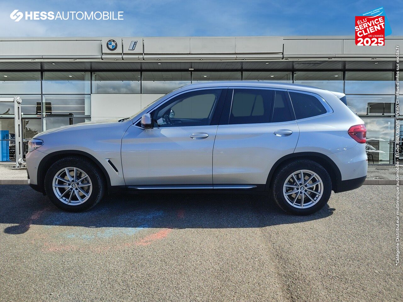 Véhicule d'occasion BMW X3 XDRIVE30IA 252CH LUXURY EURO6D-T chez BMW Besançon