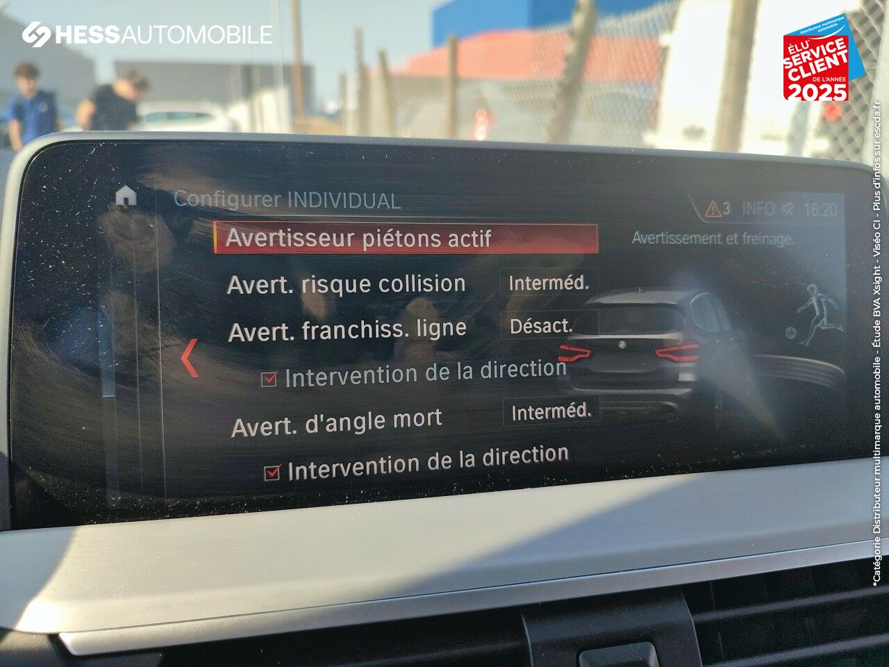 Véhicule d'occasion BMW X3 XDRIVE30IA 252CH LUXURY EURO6D-T chez BMW Besançon
