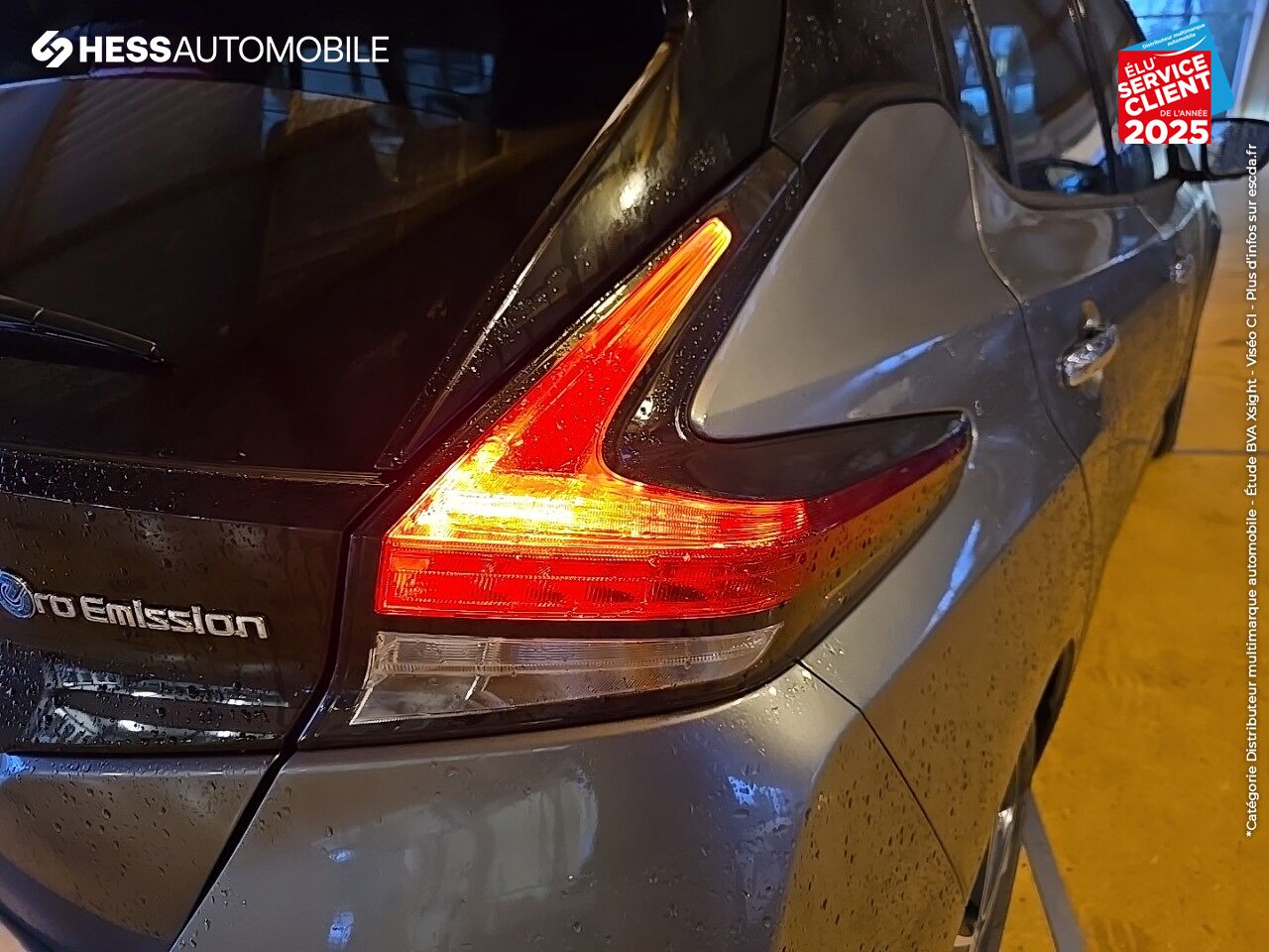 Véhicule d'occasion NISSAN LEAF 150CH 40KWH TEKNA 22 SIEGES CHAUF/CUIR GPS CAMERA BOSE chez Nissan Besançon