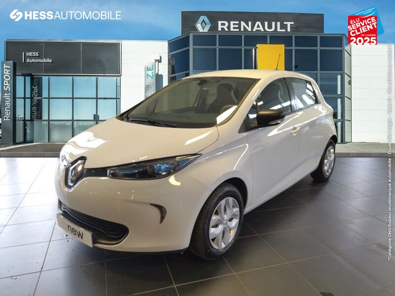 Véhicule d'occasion RENAULT ZOE LIFE CHARGE NORMALE R90 MY19 chez Renault Strasbourg