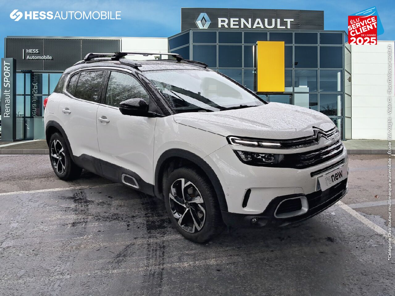 Véhicule d'occasion CITROEN C5 AIRCROSS PURETECH 130CH S/S SHINE EAT8 GPS CAMERA chez Toyota Thionville