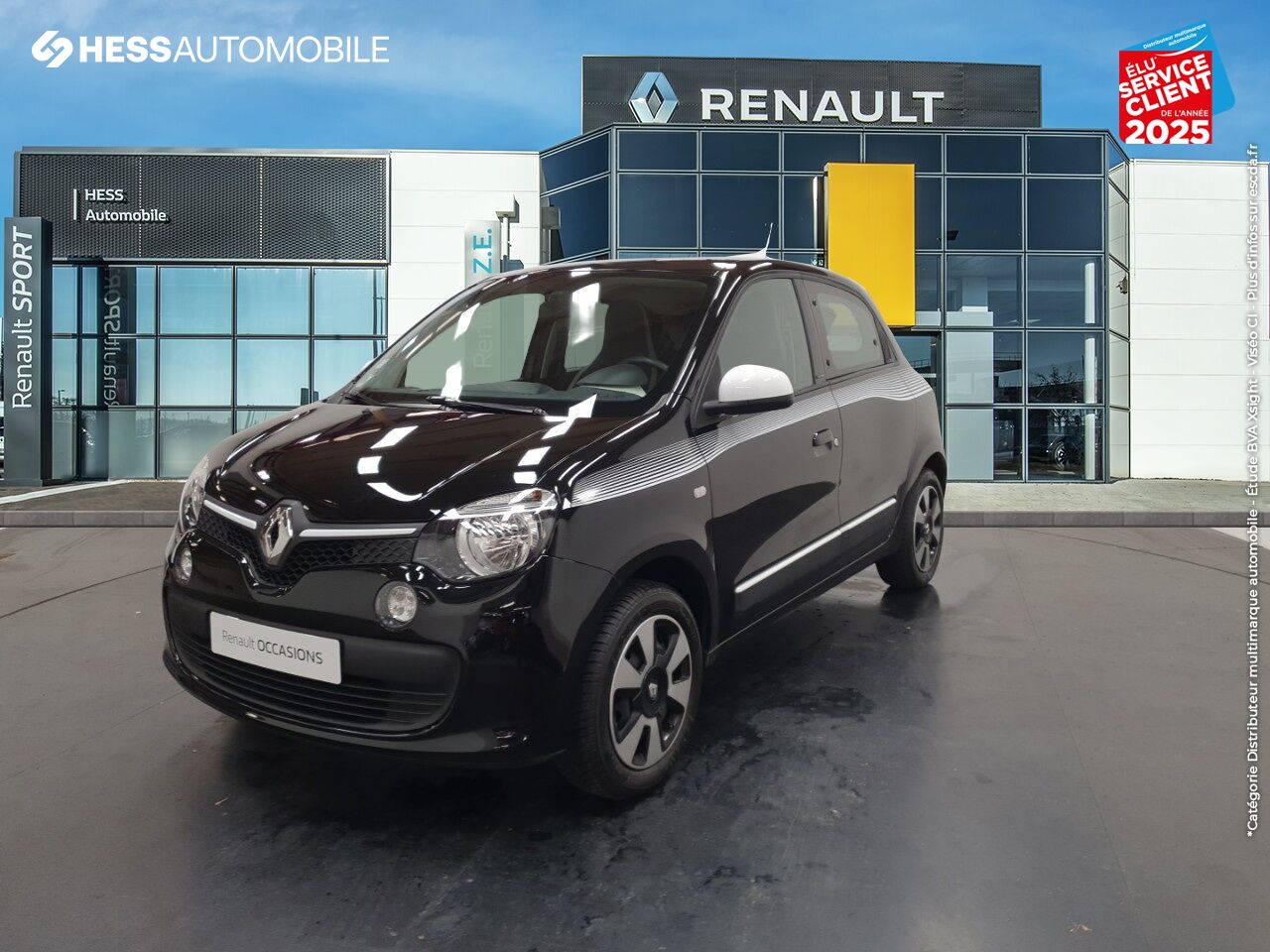 Véhicule d'occasion RENAULT TWINGO 1.0 SCE 70CH LIMITED 2017 BOITE COURTE chez Renault Strasbourg