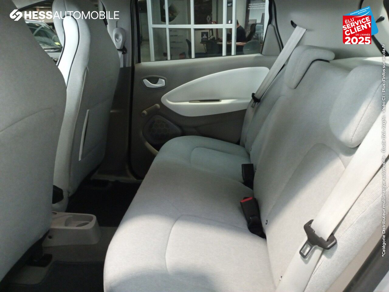 Véhicule d'occasion RENAULT ZOE ZEN CHARGE NORMALE TYPE 2 GPS chez Renault Montbéliard