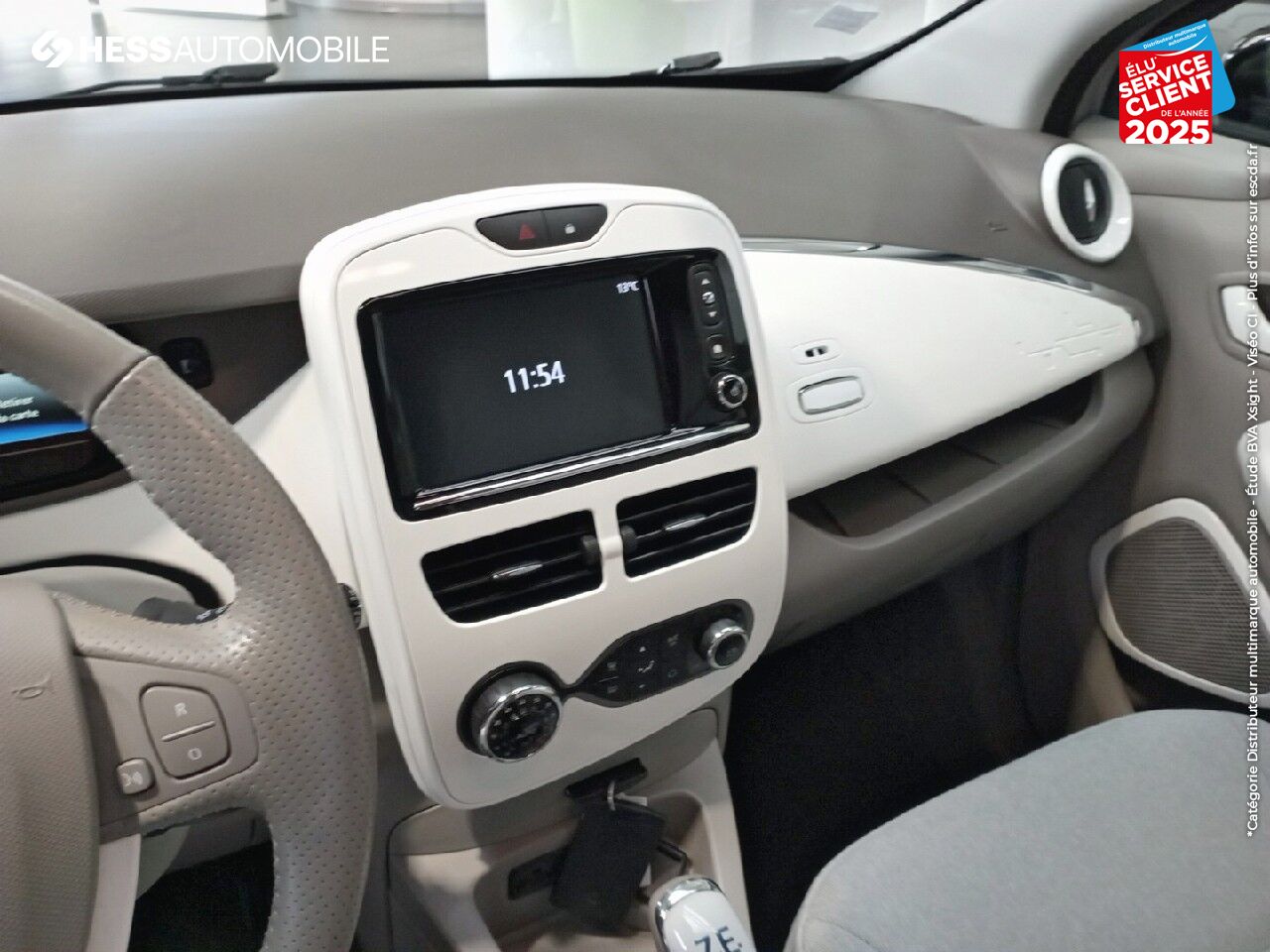 Véhicule d'occasion RENAULT ZOE ZEN CHARGE NORMALE TYPE 2 GPS chez Renault Montbéliard