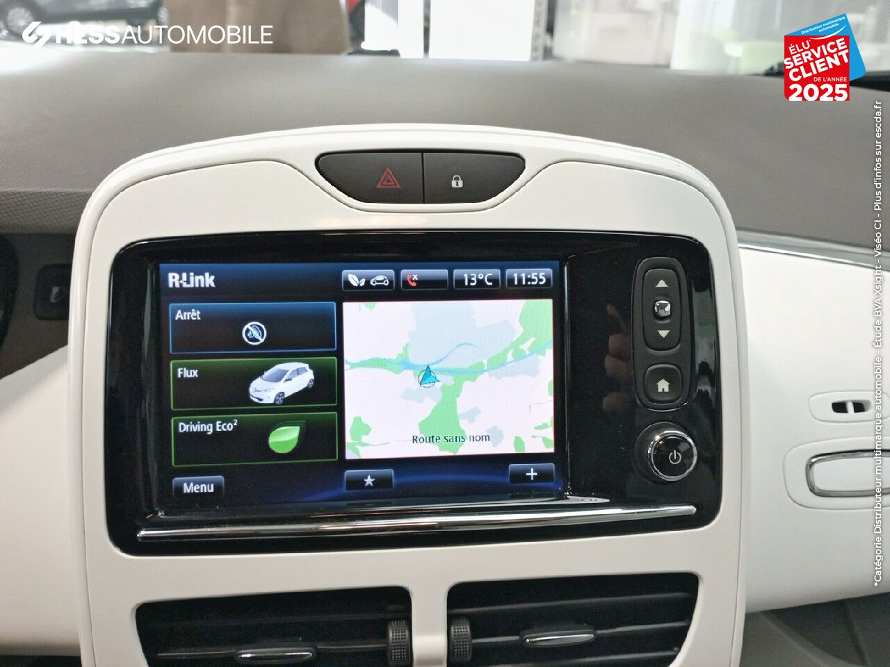 Véhicule d'occasion RENAULT ZOE ZEN CHARGE NORMALE TYPE 2 GPS chez Renault Montbéliard