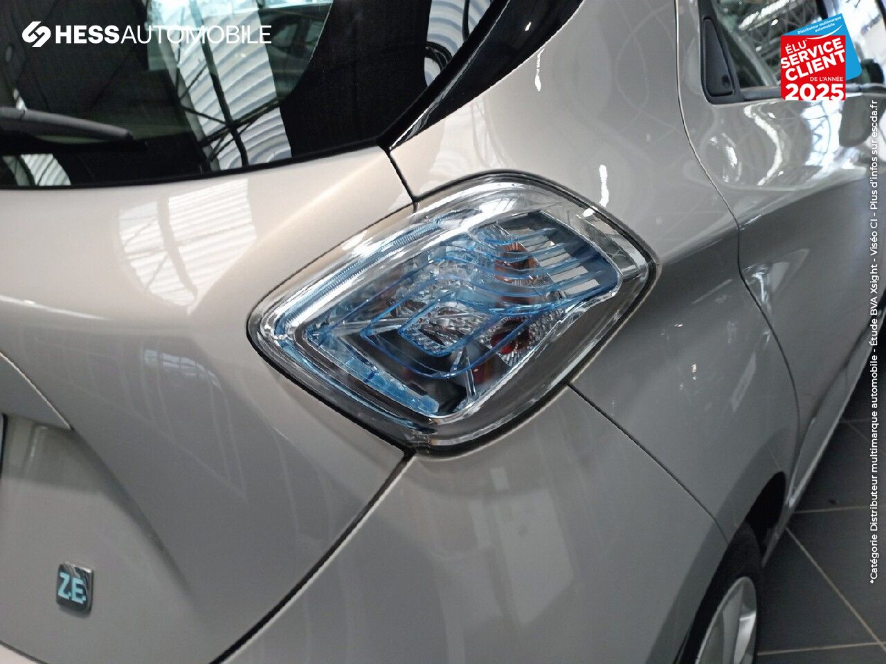 Véhicule d'occasion RENAULT ZOE ZEN CHARGE NORMALE TYPE 2 GPS chez Renault Montbéliard