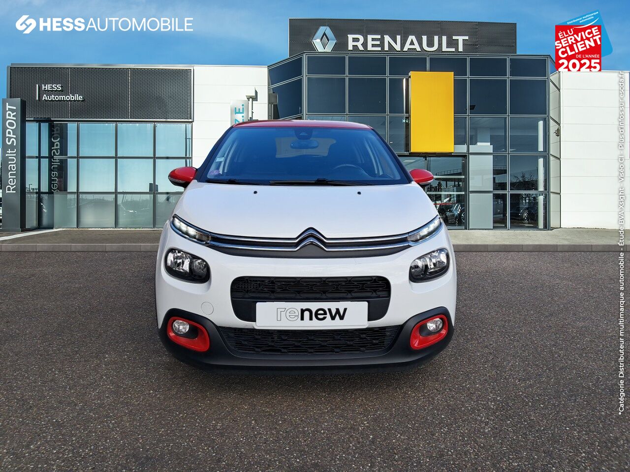 Véhicule d'occasion CITROEN C3 PURETECH 110CH SHINE S/S EAT6 E6.D-TEMP chez Renault Sélestat