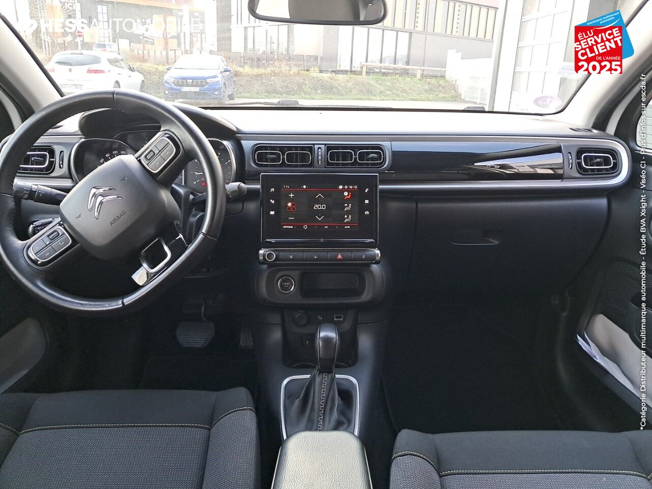 Véhicule d'occasion CITROEN C3 PURETECH 110CH SHINE S/S EAT6 E6.D-TEMP chez Renault Sélestat