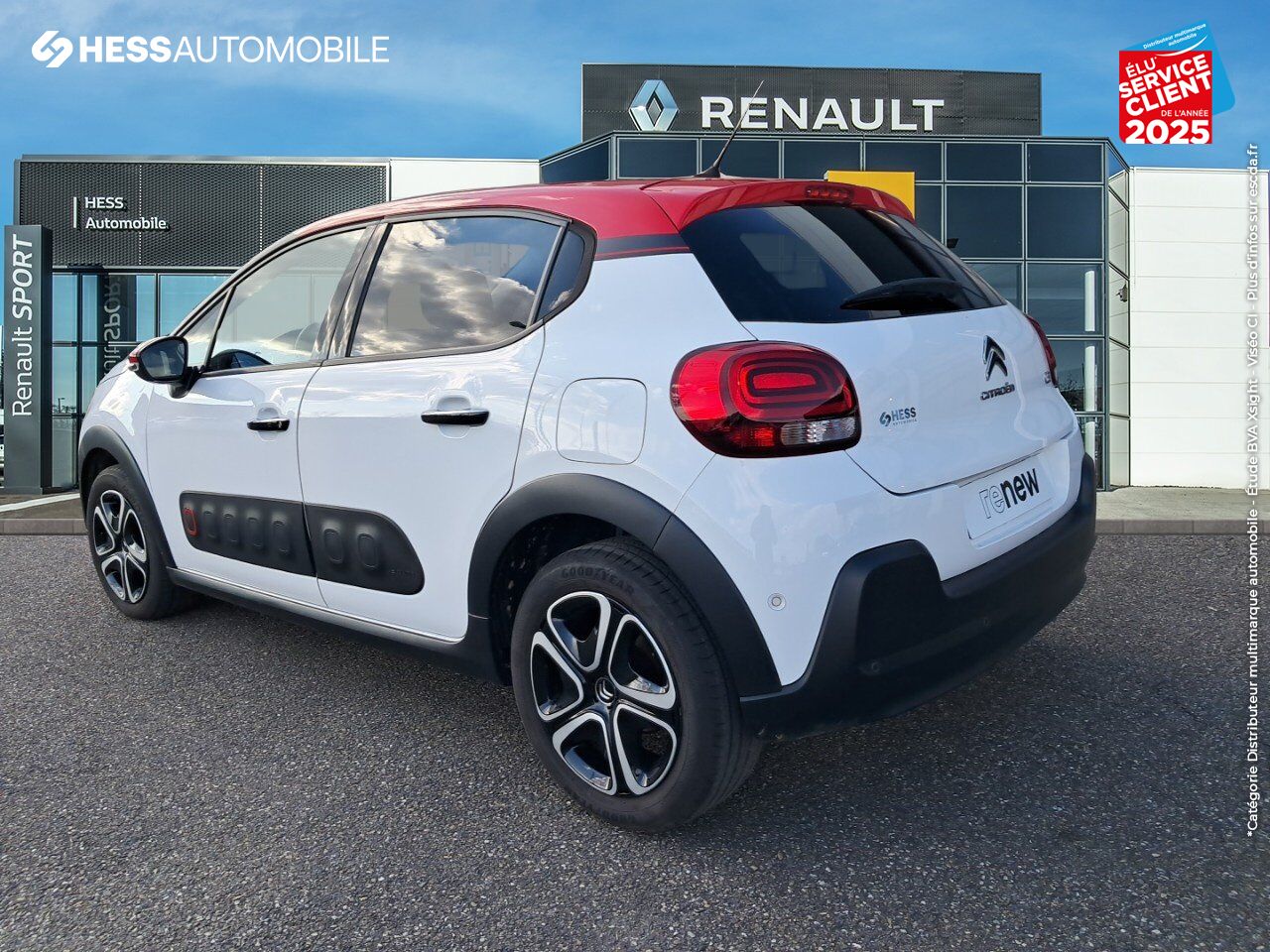 Véhicule d'occasion CITROEN C3 PURETECH 110CH SHINE S/S EAT6 E6.D-TEMP chez Renault Sélestat
