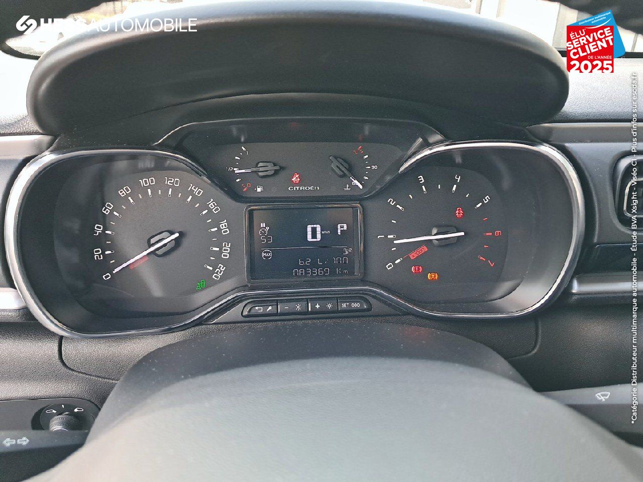 Véhicule d'occasion CITROEN C3 PURETECH 110CH SHINE S/S EAT6 E6.D-TEMP chez Renault Sélestat
