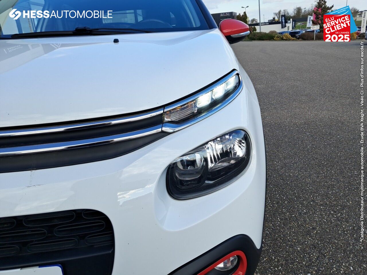 Véhicule d'occasion CITROEN C3 PURETECH 110CH SHINE S/S EAT6 E6.D-TEMP chez Renault Sélestat