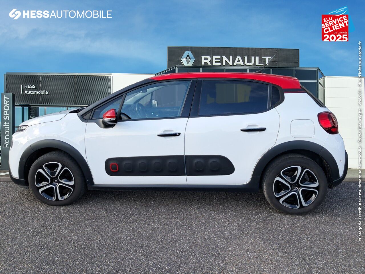 Véhicule d'occasion CITROEN C3 PURETECH 110CH SHINE S/S EAT6 E6.D-TEMP chez Renault Sélestat