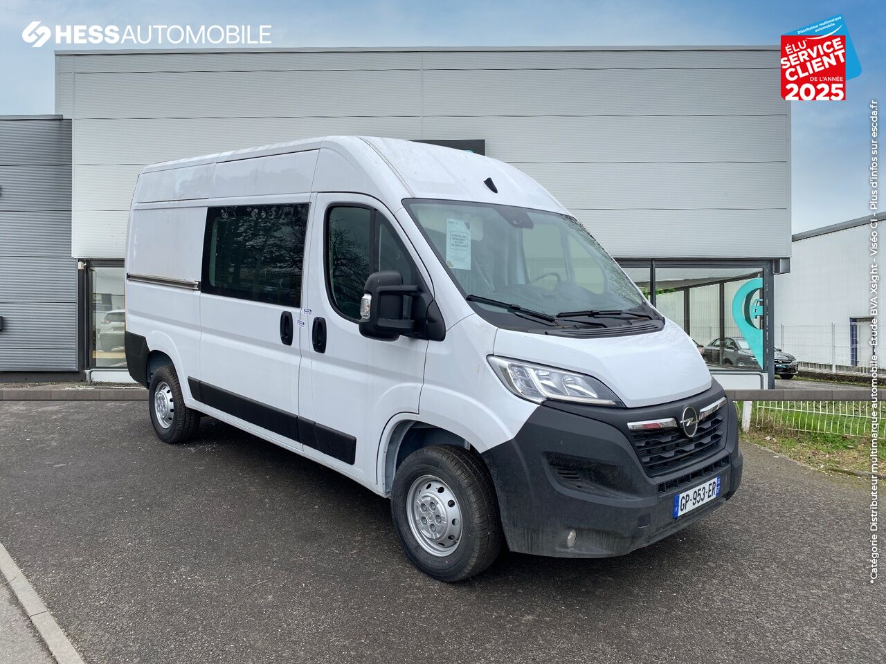Véhicule d'occasion OPEL MOVANO FG L2H2 3.5 140CH BLUEHDI SS PACK BUSINESS CONNECT chez Opel Besançon