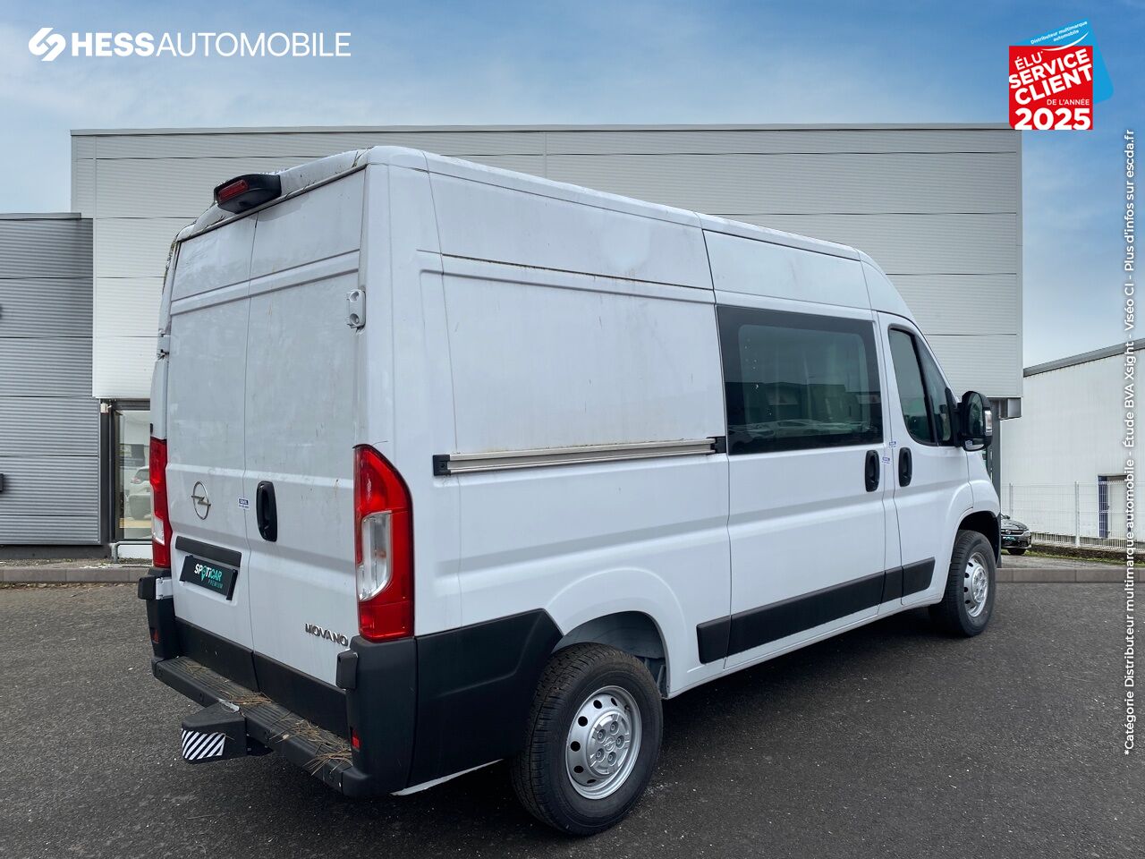 Véhicule d'occasion OPEL MOVANO FG L2H2 3.5 140CH BLUEHDI SS PACK BUSINESS CONNECT chez Opel Besançon