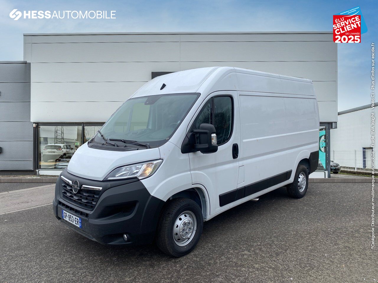 Véhicule d'occasion OPEL MOVANO FG L2H2 3.5 140CH BLUEHDI SS PACK BUSINESS CONNECT chez Opel Besançon