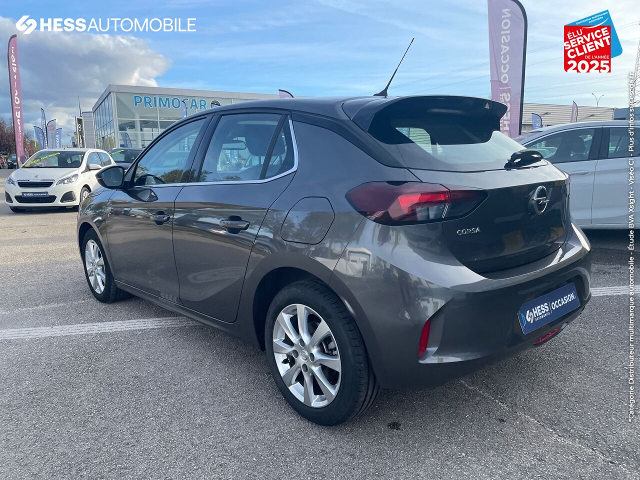 Véhicule d'occasion OPEL CORSA 1.2 TURBO 100CH ELEGANCE BVA chez Opel Dijon