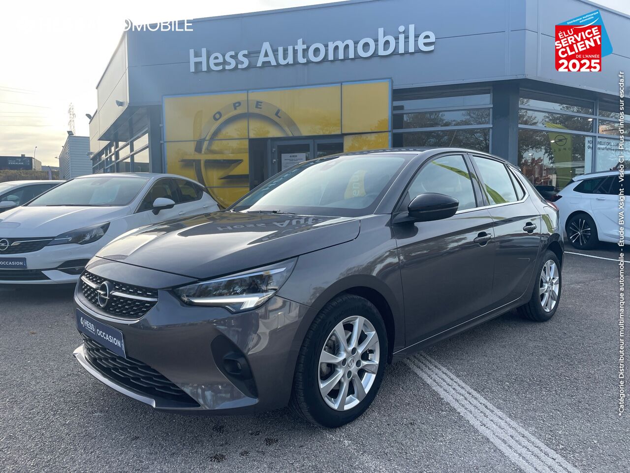 Véhicule d'occasion OPEL CORSA 1.2 TURBO 100CH ELEGANCE BVA chez Opel Dijon