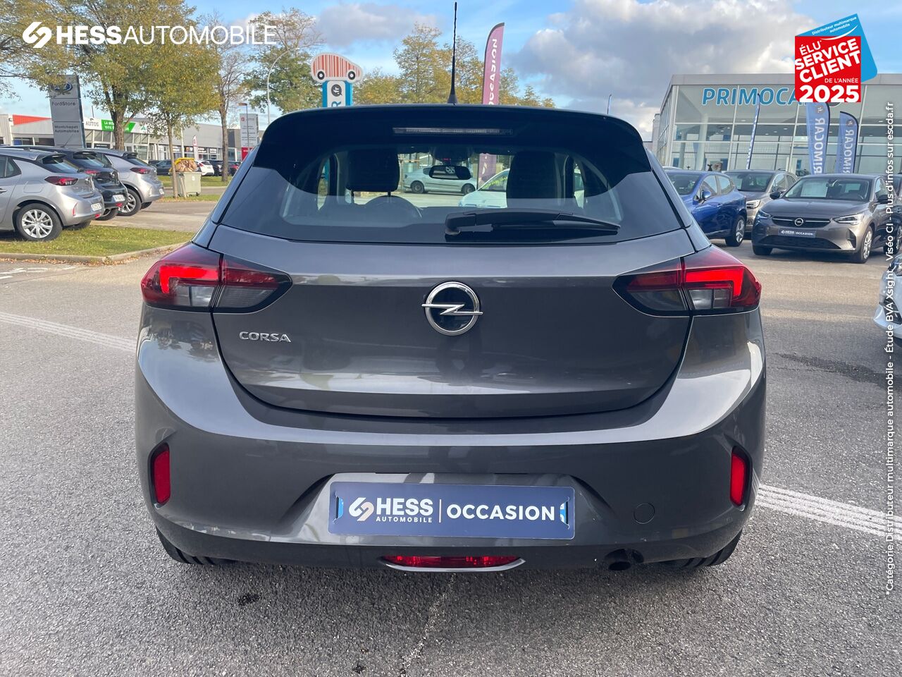 Véhicule d'occasion OPEL CORSA 1.2 TURBO 100CH ELEGANCE BVA chez Opel Dijon
