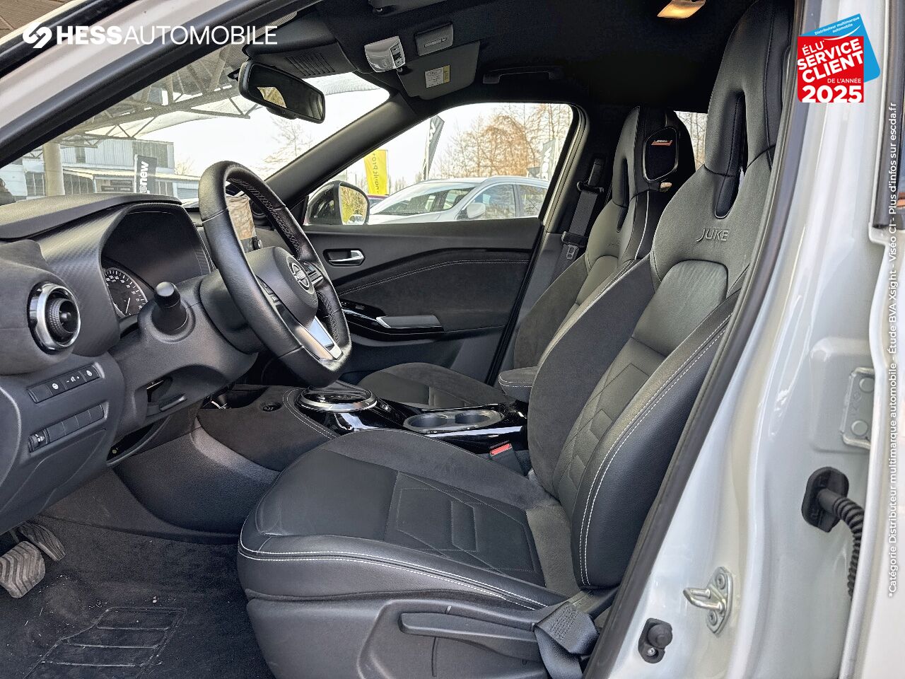 Véhicule d'occasion NISSAN JUKE 1.6 HYBRID 143CH N-DESIGN 2023.5 SIEGES CHAUF/CUIR VOLANT CHAUF CAMERA BOSE chez Nissan Juke occasion