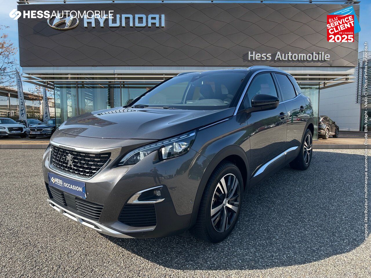 Véhicule d'occasion PEUGEOT 3008 1.2 PURETECH 130CH E6.C GT LINE SS chez Toyota Thionville