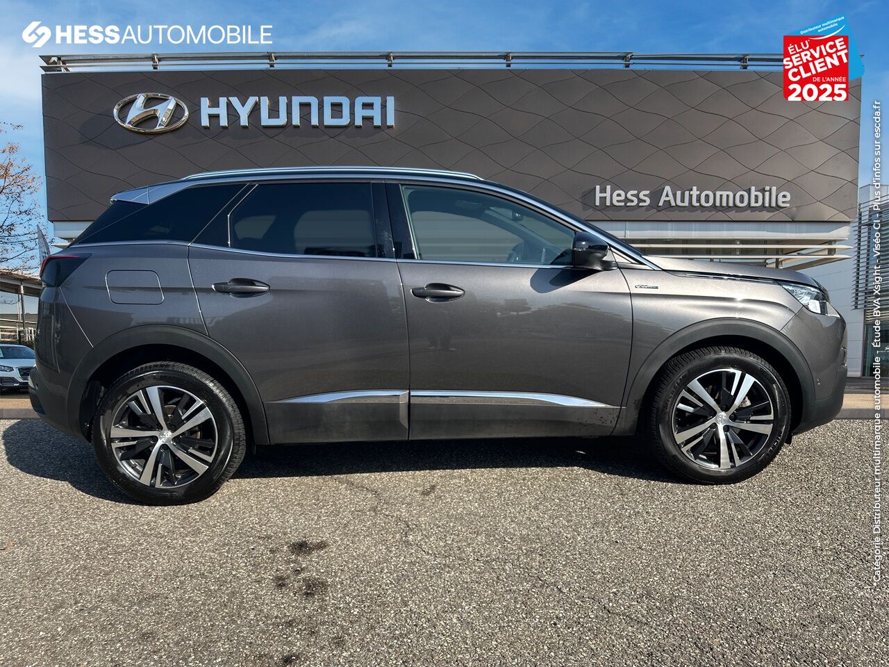 Véhicule d'occasion PEUGEOT 3008 1.2 PURETECH 130CH E6.C GT LINE SS chez Toyota Thionville